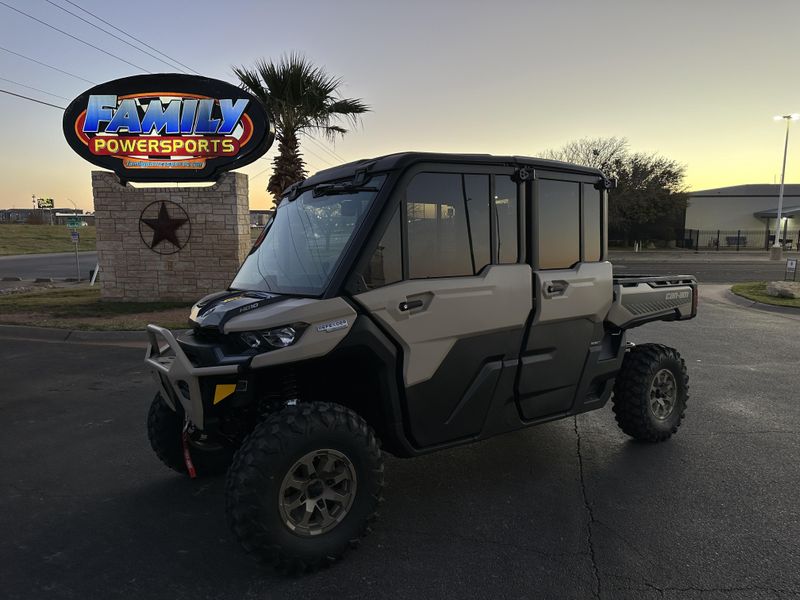 2025 Can-Am DEFENDER MAX LONE STAR CAB HD10 STEALTH BLACKImage 1