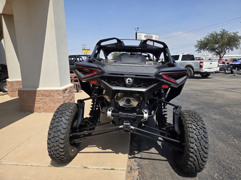2025 Can-Am MAVERICK R X RS WITH SMARTSHOX 999T DCT TRIPLE BLACK Image 6