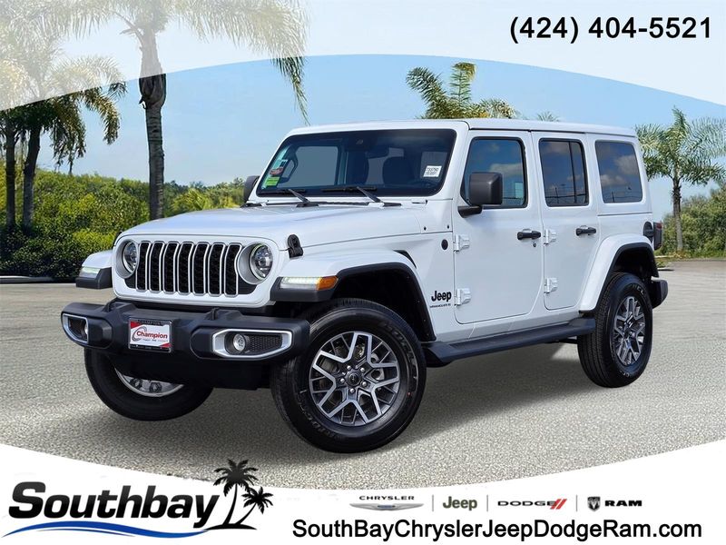 New 2025 Jeep Wrangler 4-door Sahara