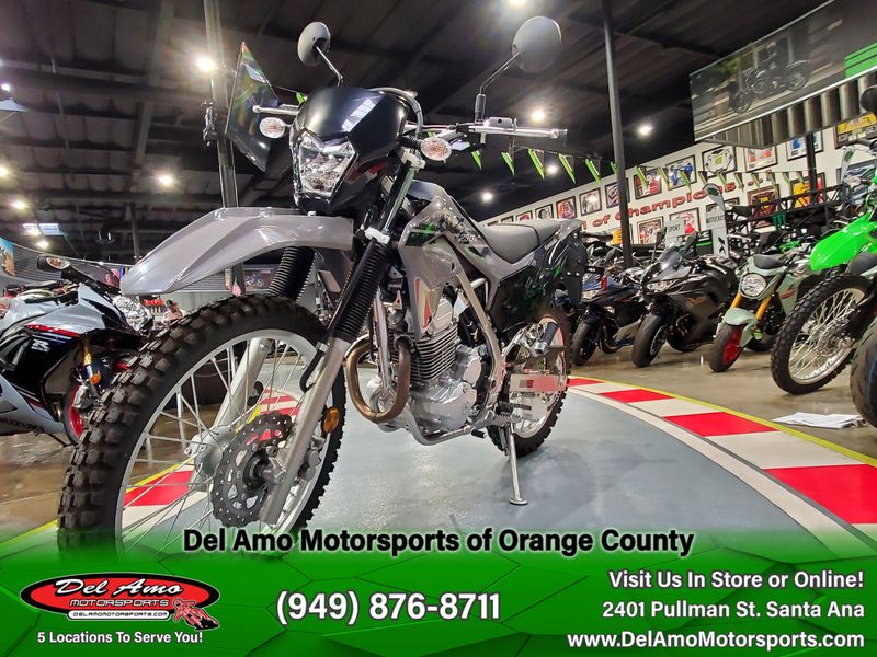 2023 Kawasaki KLX230MPFNL-GY1  in a BATTLE GRAY exterior color. Del Amo Motorsports of Orange County (949) 416-2102 delamomotorsports.com 