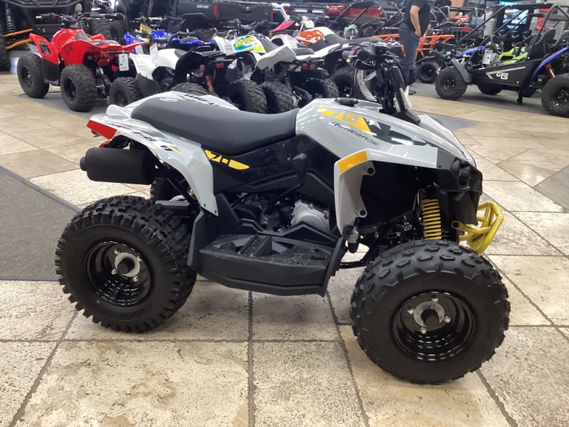 2024 Can-Am RENEGADE 70 EFI CATALYST GRAY AND NEO YELLOWImage 7