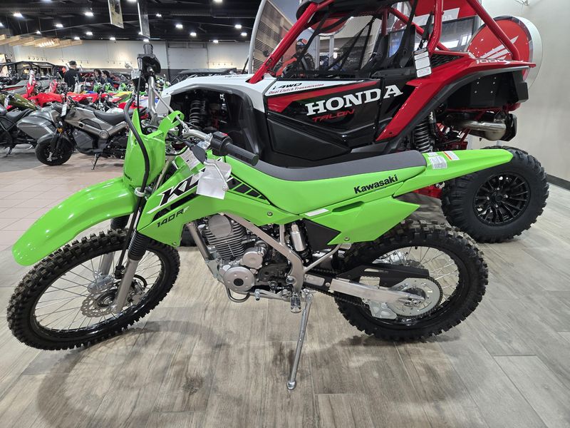 2025 Kawasaki KLX 140R F LIME GREENImage 2