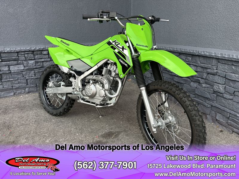 2024 Kawasaki KLX140BRFNN-GN1  in a LIME GREEN exterior color. Del Amo Motorsports of Los Angeles (562) 262-9181 delamomotorsports.com 