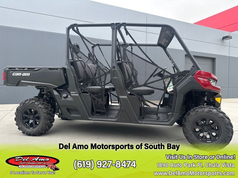 2024 Can-Am 8LRA  in a FIERY RED exterior color. Del Amo Motorsports of South Bay (619) 547-1937 delamomotorsports.com 