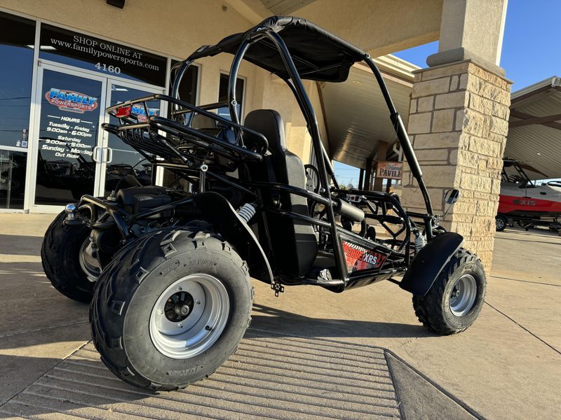 2022 TRAILMASTER 200E XRX DELUXE BLACK  in a DELUXE BLACK exterior color. Family PowerSports (877) 886-1997 familypowersports.com 