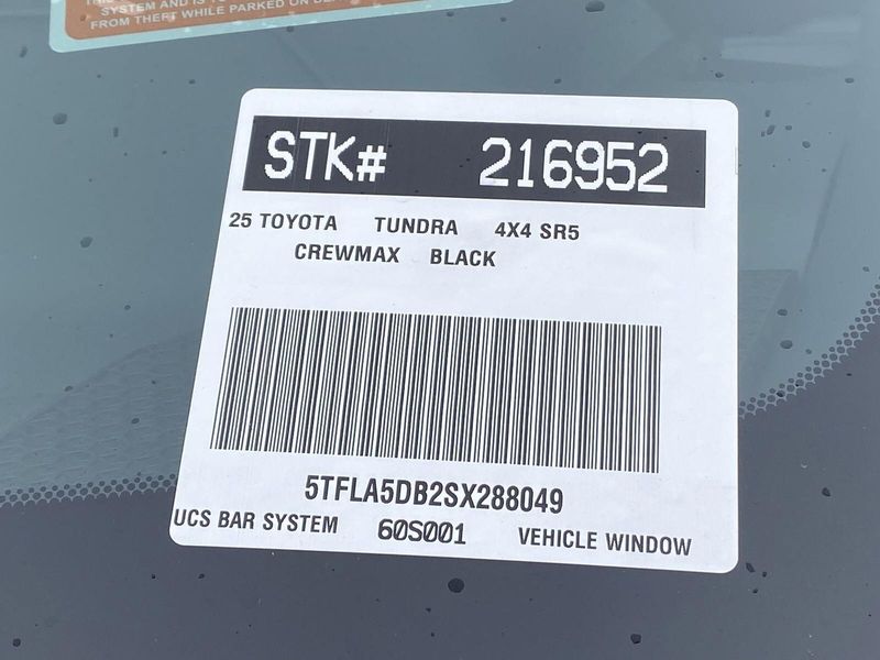 2025 Toyota Tundra SR5Image 21