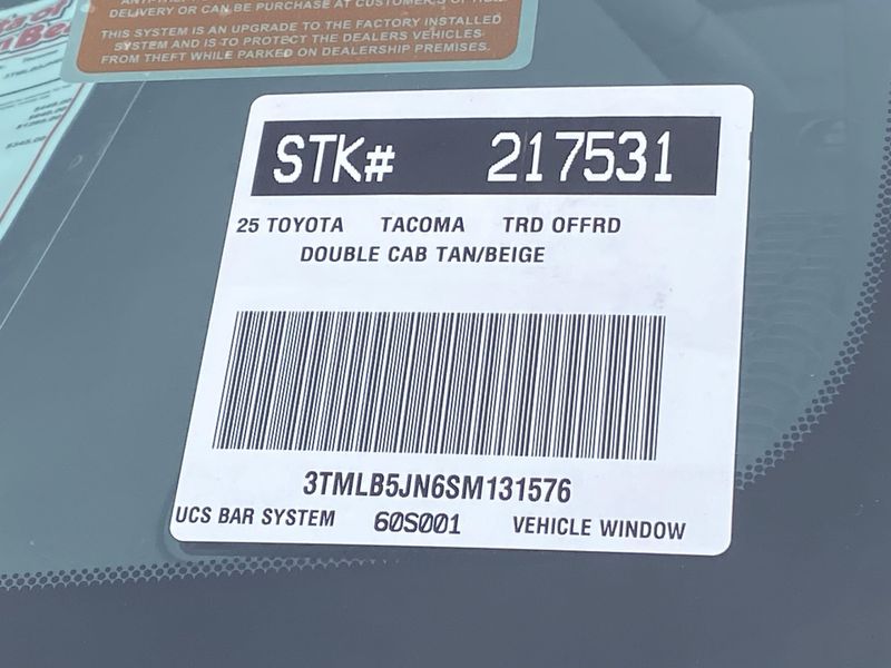 2025 Toyota Tacoma TRD Off RoadImage 21
