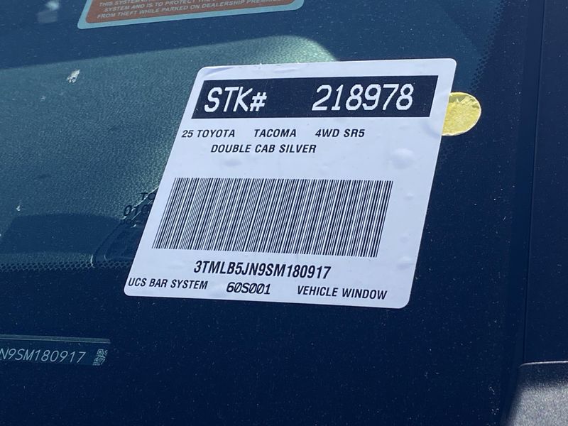 New 2025 Toyota Tacoma SR5Image 21