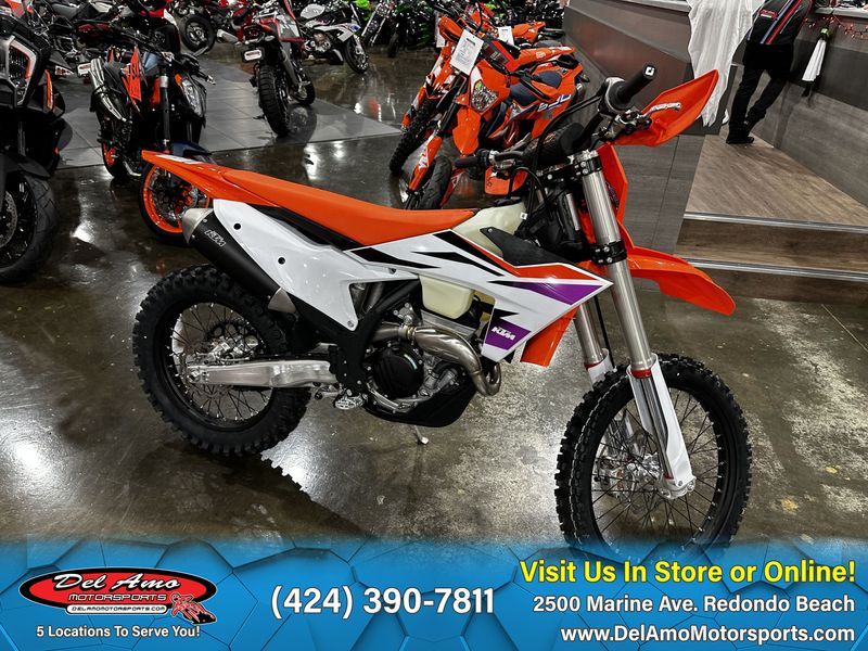 2024 KTM 250 XC-F  in a ORANGE exterior color. Del Amo Motorsports of Redondo Beach (424) 304-1660 delamomotorsports.com 