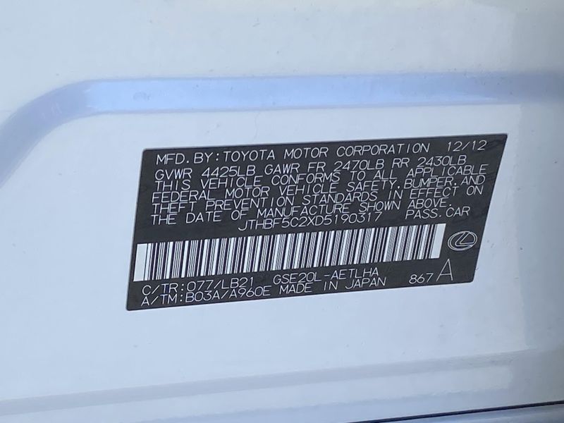 2013 Lexus IS 250 250Image 31