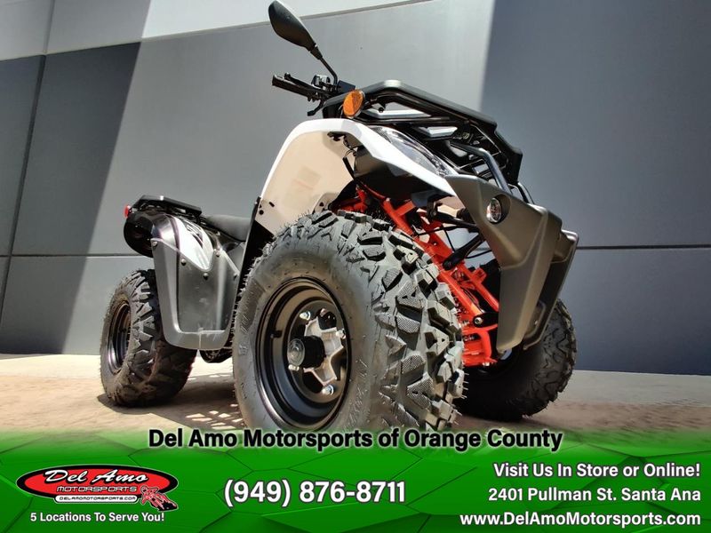 2021 KAYO AU200  in a METALLIC WHITE exterior color. Del Amo Motorsports of Orange County (949) 416-2102 delamomotorsports.com 