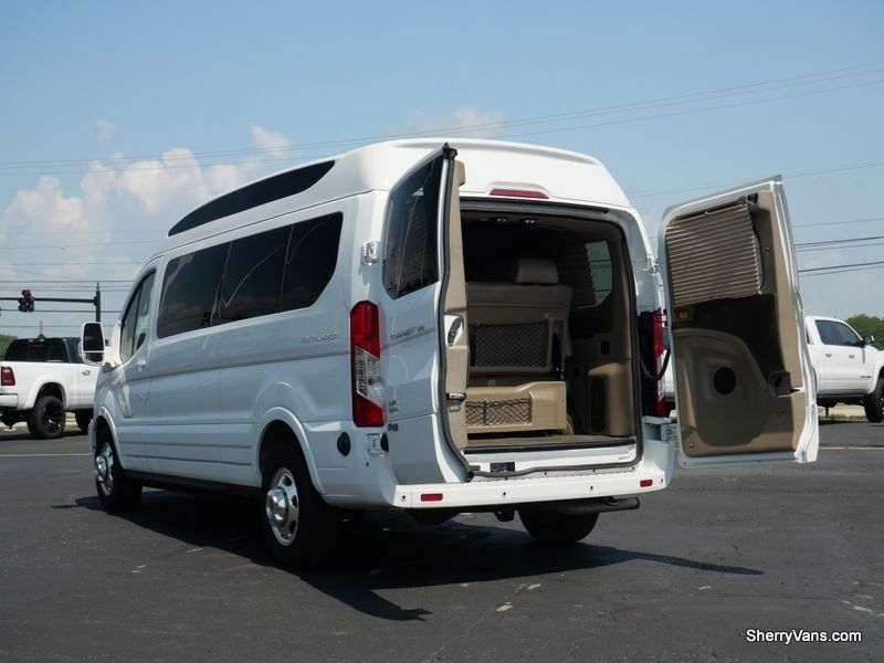 2020 Ford Transit-150 Cargo Van  in a Oxford White exterior color and Taupe/Browninterior. Paul Sherry Chrysler Dodge Jeep RAM (937) 749-7061 sherrychrysler.net 