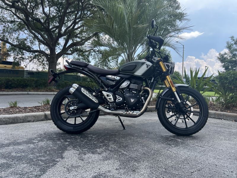 2025 Triumph SCRAMBLER 400 X
