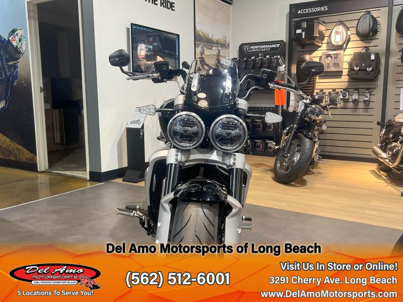 2024 Triumph ROCKET 3 GT  in a SAPPHIRE BLACK exterior color. Del Amo Motorsports of Long Beach (562) 362-3160 delamomotorsports.com 