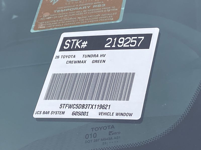 New 2026 Toyota Tundra Limited HybridImage 21