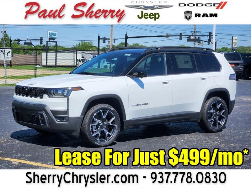 New 2026 Jeep Cherokee Overland 4x4
