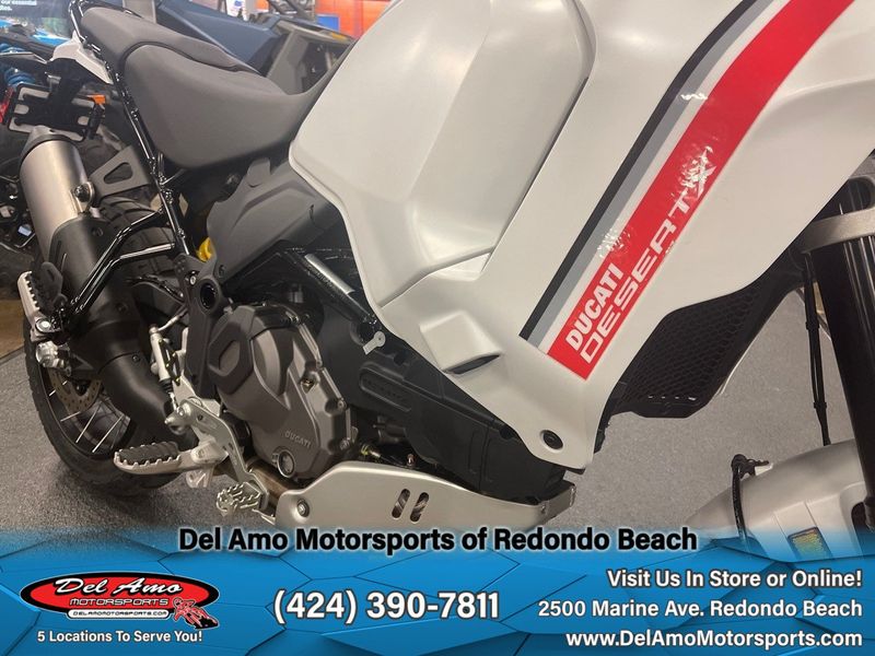 2024 Ducati Desertx  in a R22 LIVERY exterior color. Del Amo Motorsports of Redondo Beach (424) 304-1660 delamomotorsports.com 