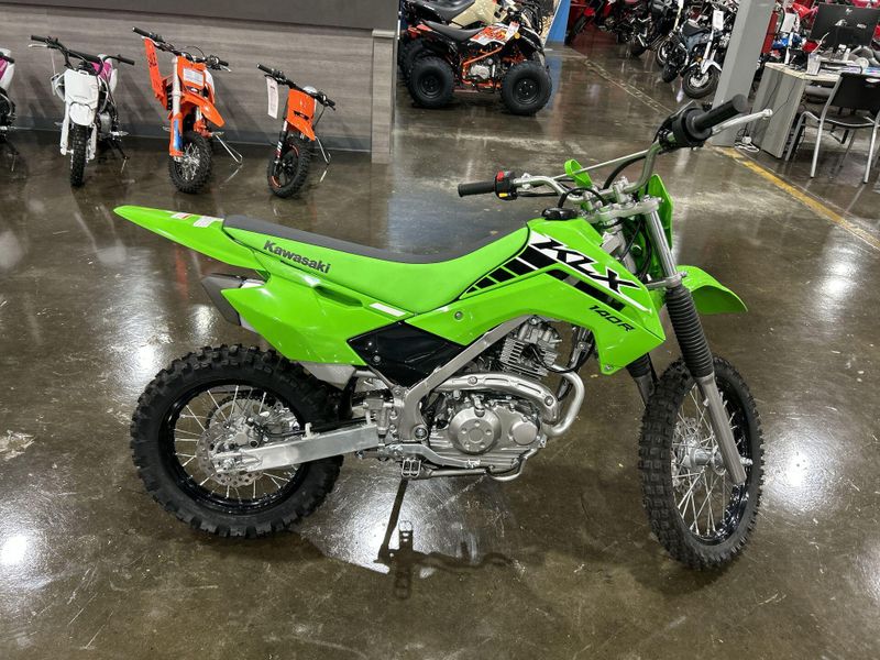 2025 Kawasaki KLX 140R  in a LIME GREEN exterior color. Del Amo Motorsports of Redondo Beach (424) 390-7811 delamomotorsports.com 