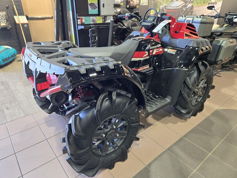 2025 Polaris SPORTSMAN XP 1000 MUD EDITION ONYX BLACK AND PERFORMANCE RED ACCENTS Image 8