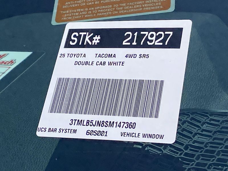 New 2025 Toyota Tacoma SR5Image 21
