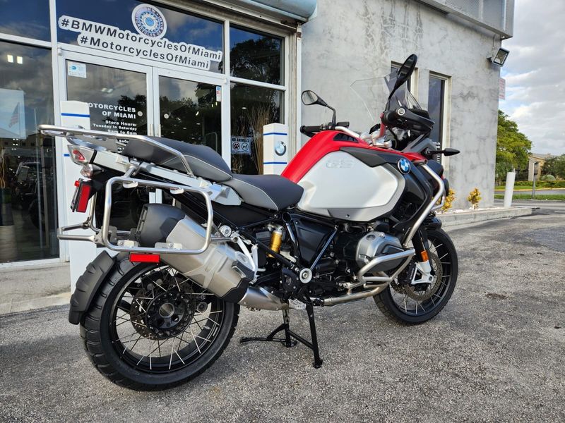 2016 BMW R1200GSA  in a RACING RED exterior color. BMW Motorcycles of Miami 786-845-0052 motorcyclesofmiami.com 