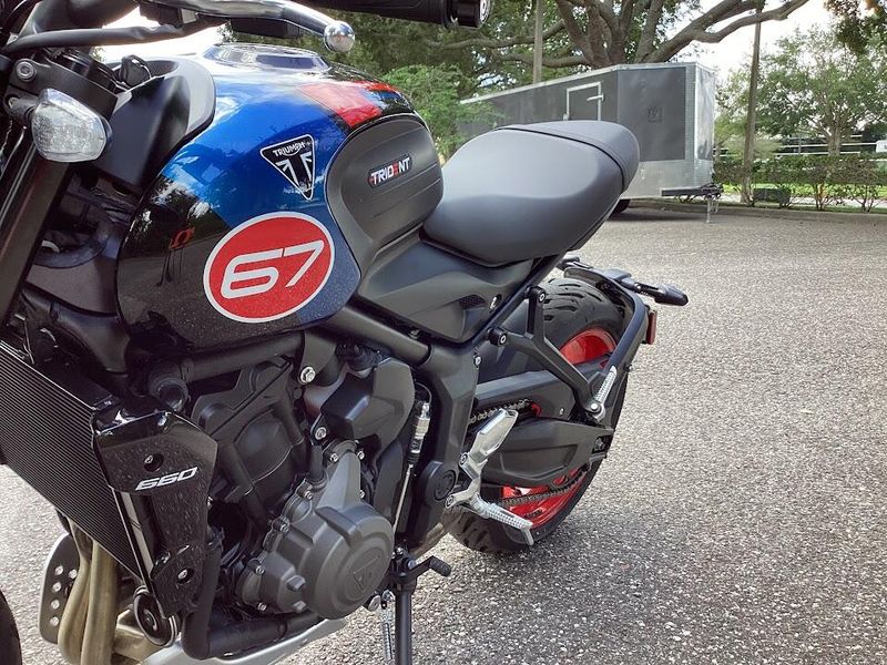New 2026 Triumph Trident 660 Triple Tribute 