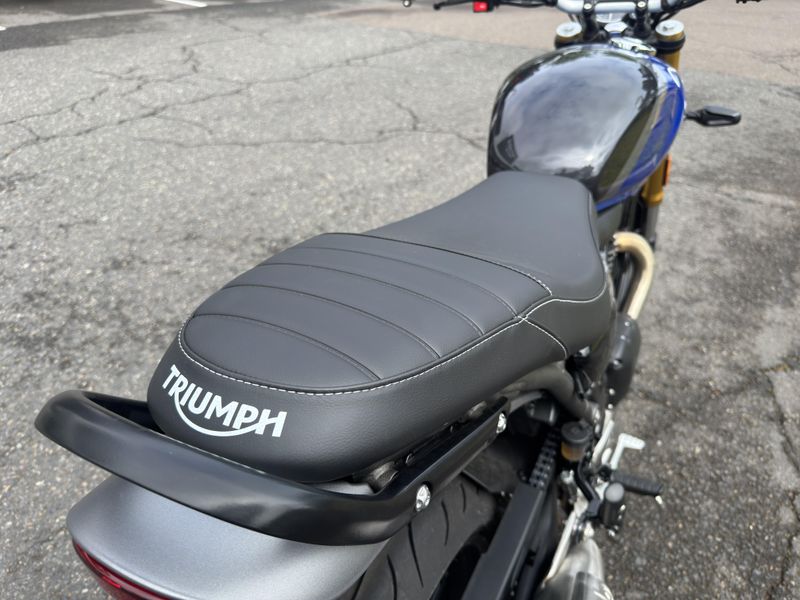 2024 Triumph Speed 400 - CASPIAN BLUE - STORM GREY 