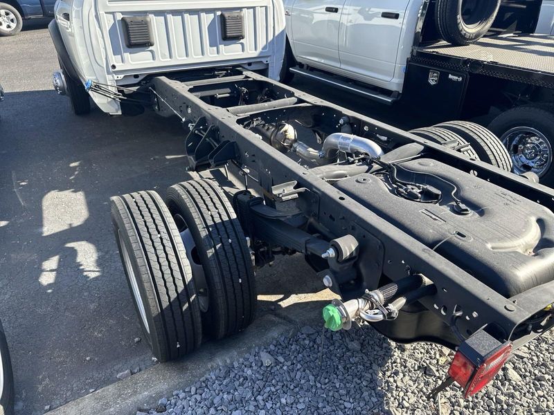 2024 RAM 5500 Chassis Cab Tradesman in a Bright White Clear Coat exterior color and Diesel Gray/Blackinterior. Gupton Motors Inc 615-384-2886 guptonmotors.com 