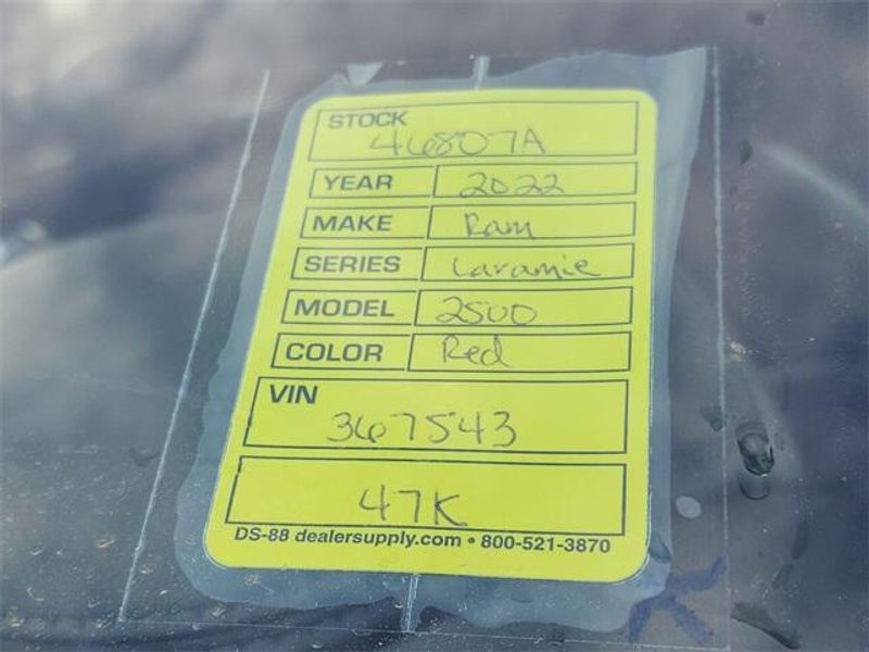 2022 RAM 2500 LaramieImage 33