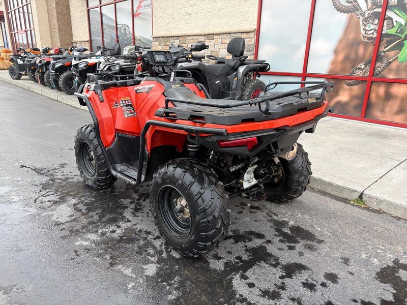 Used 2023 Polaris SPORTSMAN 450 HO EPS  ORANGE RUST 