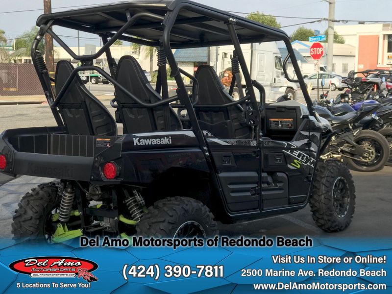 New 2025 Kawasaki TERYX4 S LE  in a ICE GRAY/SUPER BLACK exterior color. Del Amo Motorsports of Redondo Beach (424) 390-7811 delamomotorsports.com 