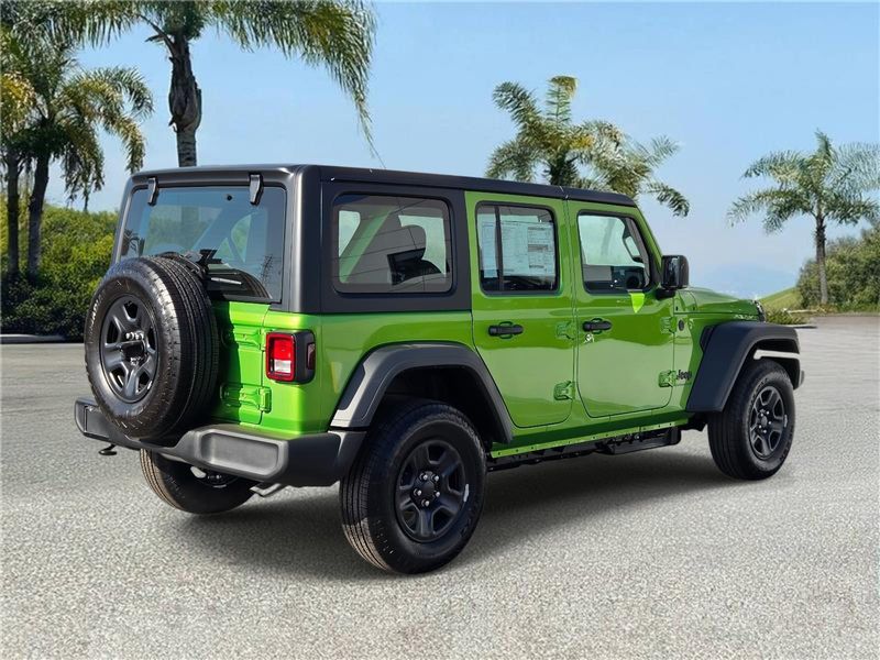 New 2026 Jeep Wrangler 4-door Sport