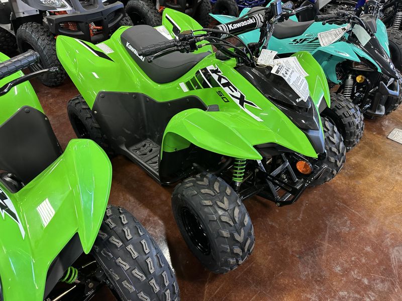 2025 Kawasaki KFX 50 LIME GREENImage 1