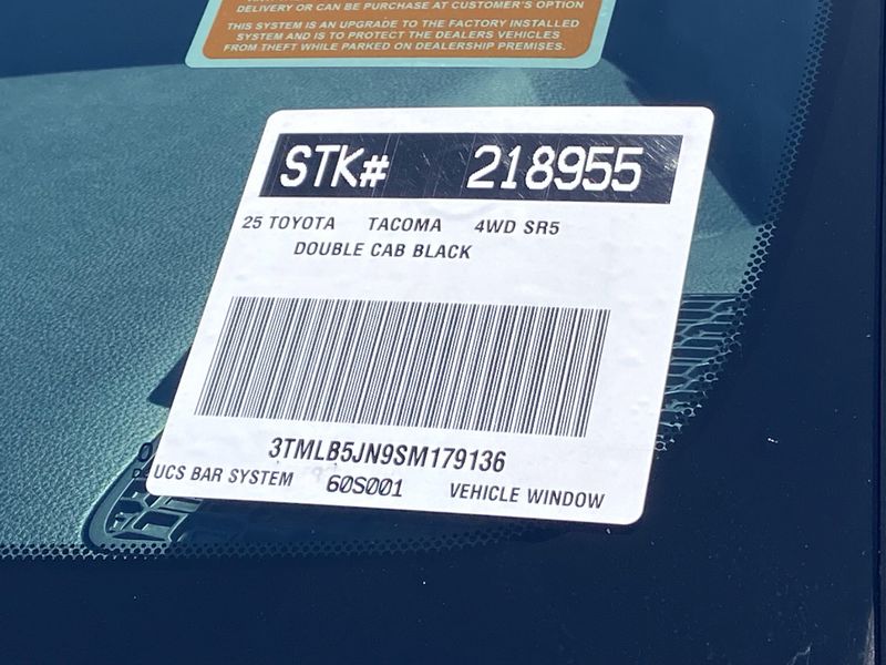 New 2025 Toyota Tacoma SR5Image 21