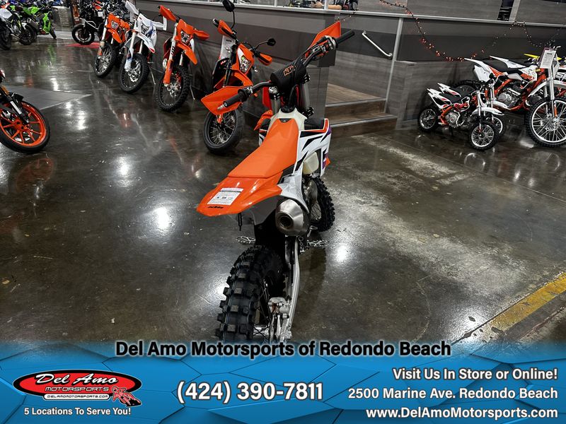 2024 KTM 450 XC-F  in a ORANGE exterior color. Del Amo Motorsports of Redondo Beach (424) 304-1660 delamomotorsports.com 