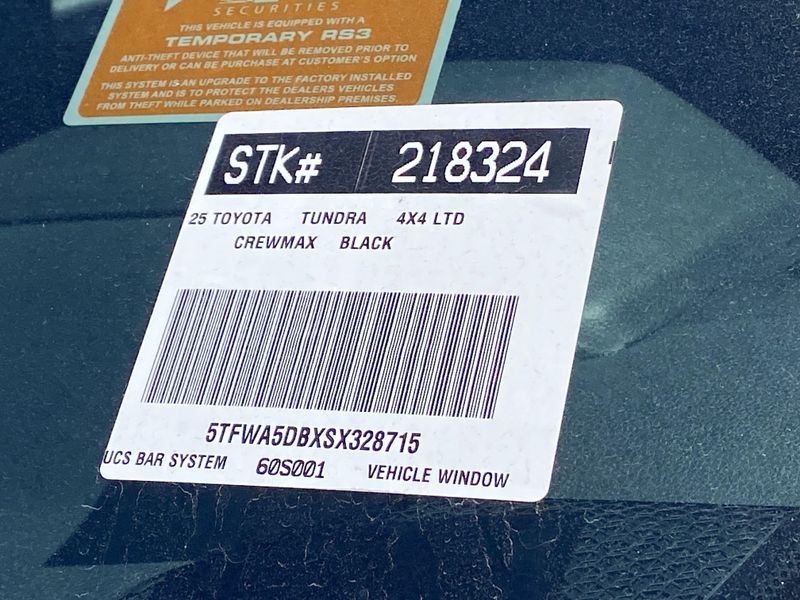 New 2025 Toyota Tundra Image 22