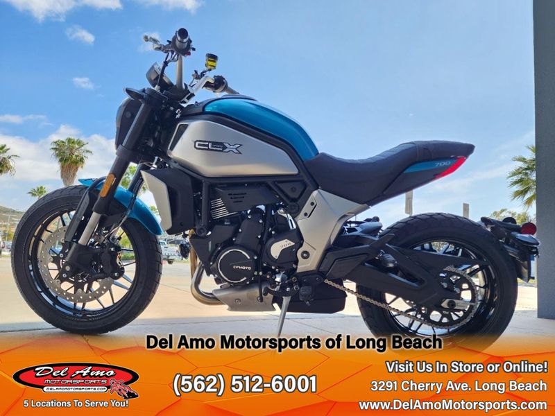 2023 CFMOTO CF700-2US  in a ZEPHYR BLUE exterior color. Del Amo Motorsports of Long Beach (562) 362-3160 delamomotorsports.com 