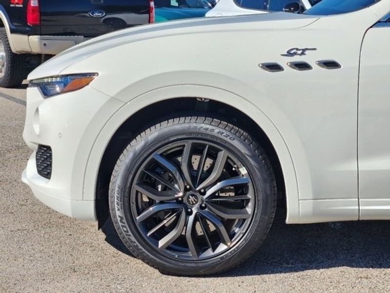 2024 Maserati Levante GT in a White exterior color and Black/Redinterior. Northside Imports Houston 281-475-4549 northsideimportshouston.com 