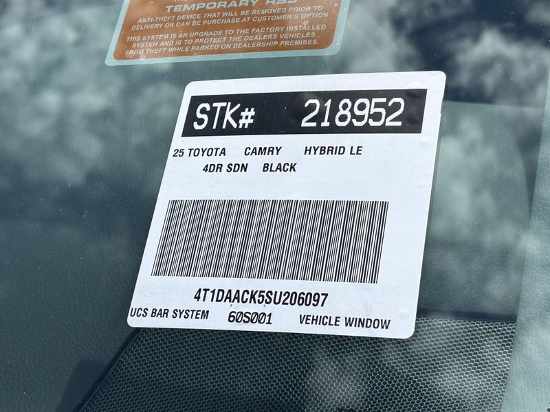 New 2025 Toyota Camry LEImage 20