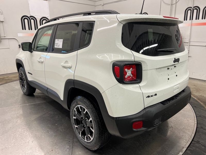 2023 Jeep Renegade Upland 4x4 in a Alpine White Clear Coat exterior color and Blackinterior. Marina Auto Group (855) 564-8688 marinaautogroup.com 