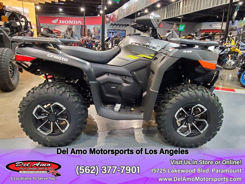 2024 CFMOTO CF600AU-3SA  in a VELOCITY GREY exterior color. Del Amo Motorsports of Los Angeles (562) 262-9181 delamomotorsports.com 