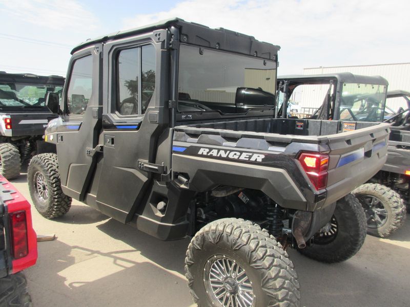 USED 2023 POLARIS RGR CREW XP 1000 NS PREM -AZURE CRYSTAL Image 8