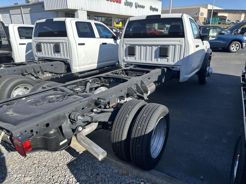 2024 RAM 5500 Chassis Cab Tradesman in a Bright White Clear Coat exterior color and Diesel Gray/Blackinterior. Gupton Motors Inc 615-384-2886 guptonmotors.com 