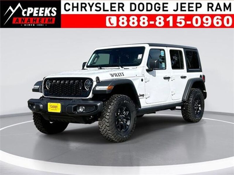 New 2026 Jeep Wrangler 4-door WillysImage 1