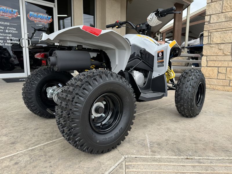 2024 Can-Am RENEGADE 110 EFI CATALYST GRAY AND NEO YELLOWImage 7