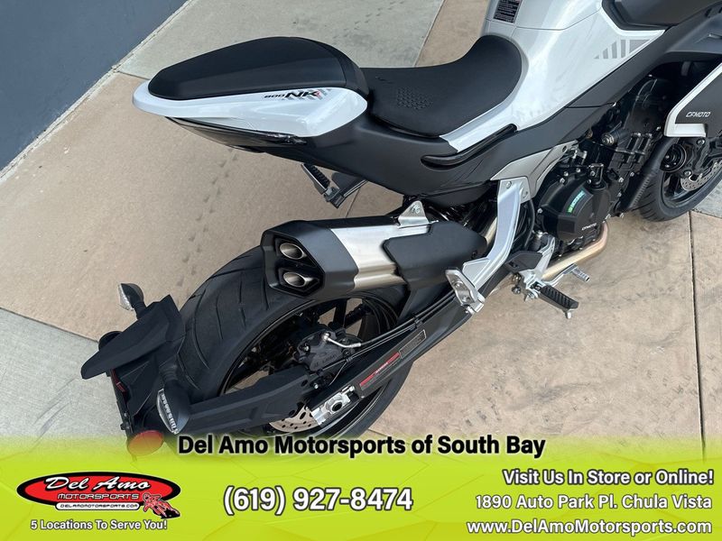 2024 CFMOTO CF800-7US  in a NEBULA WHITE exterior color. Del Amo Motorsports of South Bay (619) 547-1937 delamomotorsports.com 