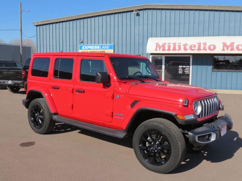 Used 2025 Jeep Wrangler 4xE Sahara 4x4 4dr SUVImage 2