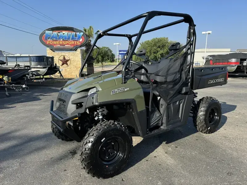 2025 Polaris RANGER 570 FULLSIZE SAGE GREENImage 3