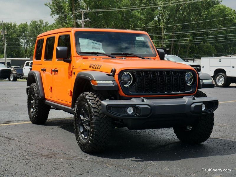 New 2025 Jeep Wrangler 4-door WillysImage 23