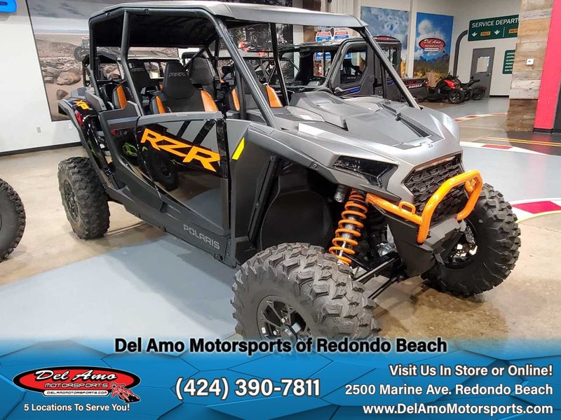 2024 Polaris Z24NMF99BM  in a MATTE TITANIUM/ONYX BLACK exterior color. Del Amo Motorsports of Redondo Beach (424) 304-1660 delamomotorsports.com 